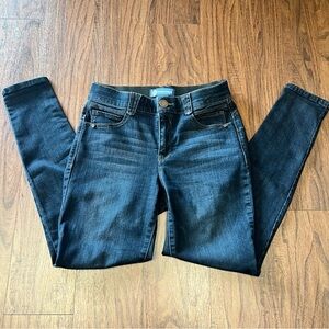 Democracy Women's "Ab" Solution Skinny Dark Wash Jeans Sz 8